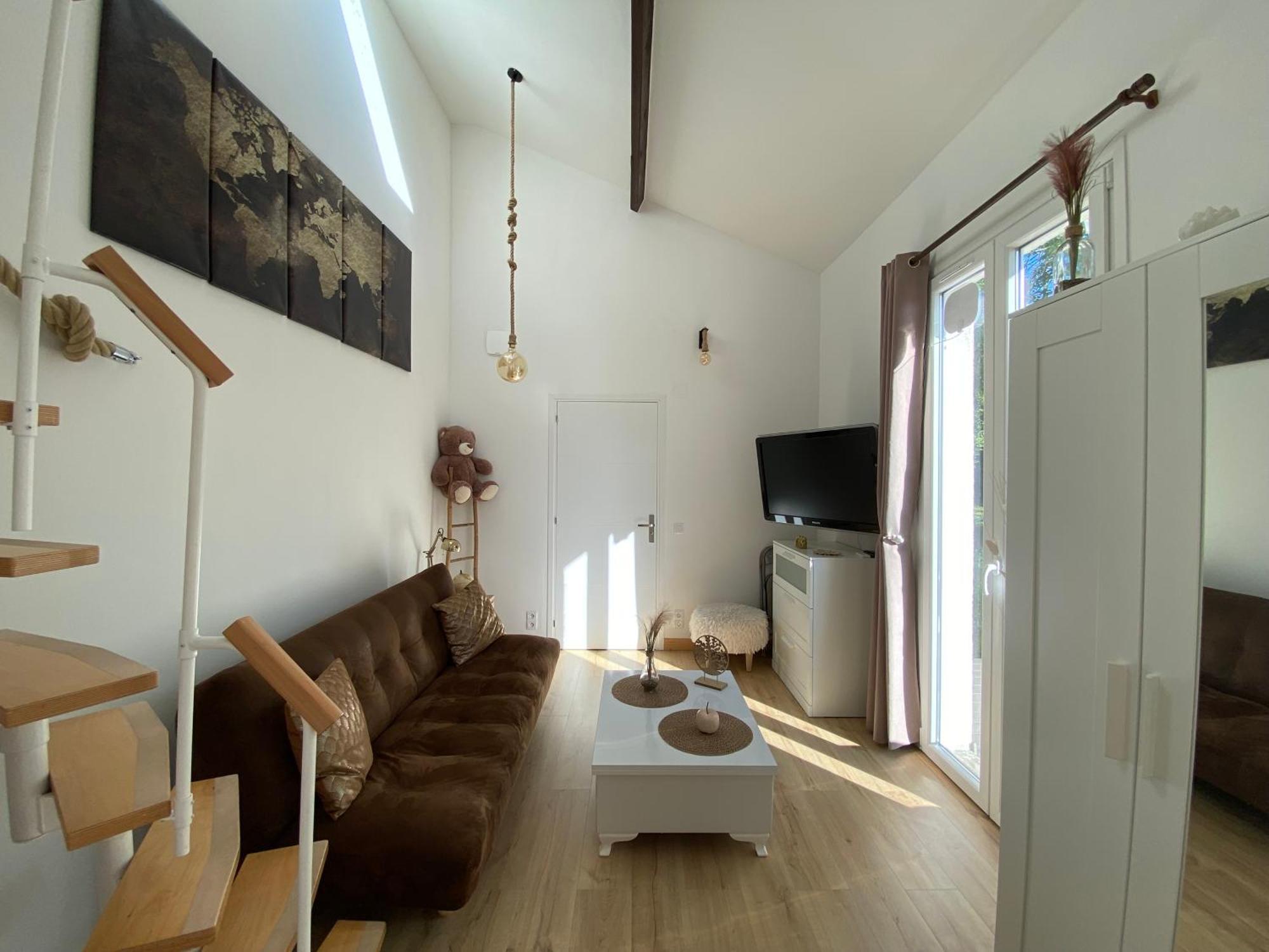 The Little Oak - Tiny House With Bed On Mezzanine & Terrace - From 1 To 4 P Disney, Paris & Cdg Pomponne Ngoại thất bức ảnh